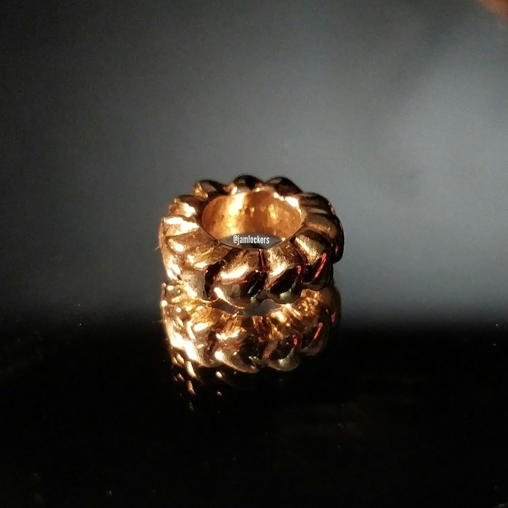 Small hearts 14K gold, Pandora spacer